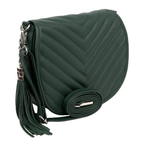 Gentuta dama piele verde inchis GF1686