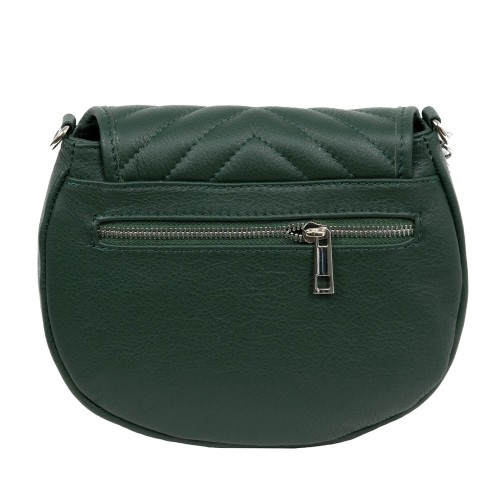 Gentuta dama piele verde inchis GF1686