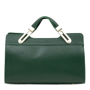 Geanta piele verde GF1702