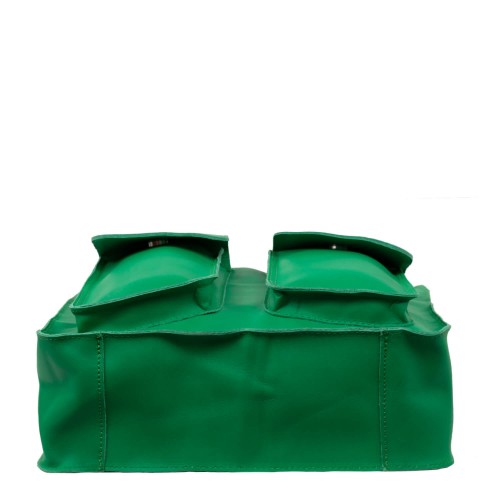 Geanta piele verde GF1709