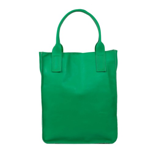 Geanta piele verde GF1709