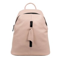 Rucsac dama piele naturala roz pal GF1778