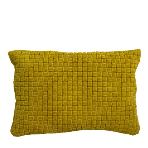 Plic piele galben cu volane GF178