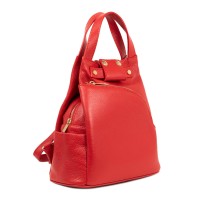 Rucsac tip geanta piele rosie GF1803