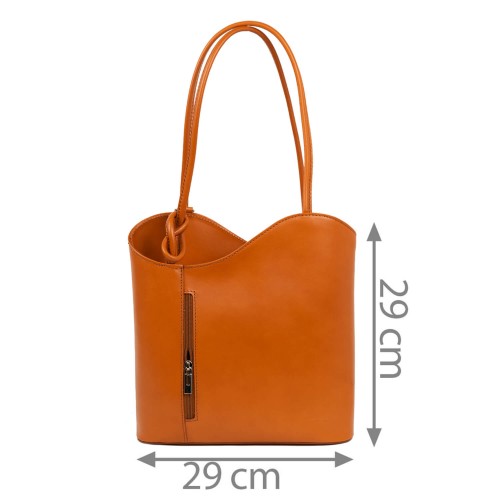 Geanta piele maro GF181