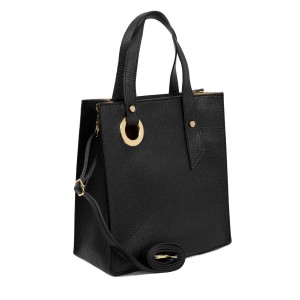 Geanta dama piele neagra GF1843