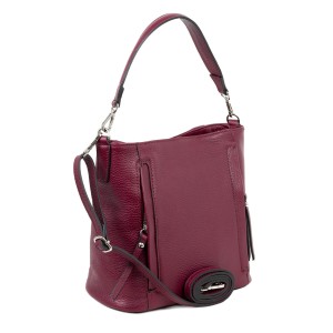 Gentuta dama piele grena GF1870