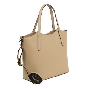 Geanta piele crem GF1888