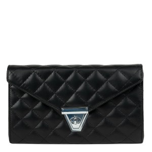 Plic piele matlasat negru GF2053