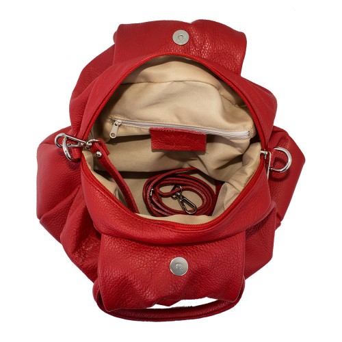Geanta piele rosie GF206