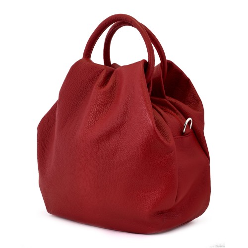 Geanta piele rosie GF206