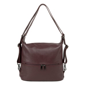 Geanta piele bordeaux GF2136
