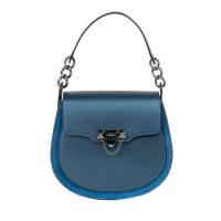 Gentuta piele albastru sidefat GF2144