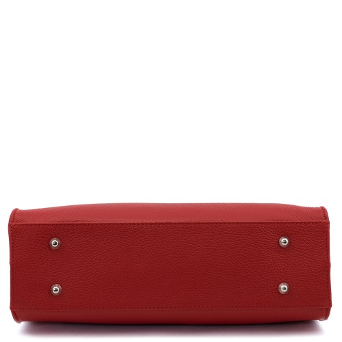 Geanta piele rosie GF215