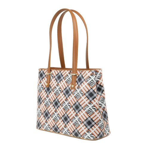 Geanta piele maro ocru GF2171