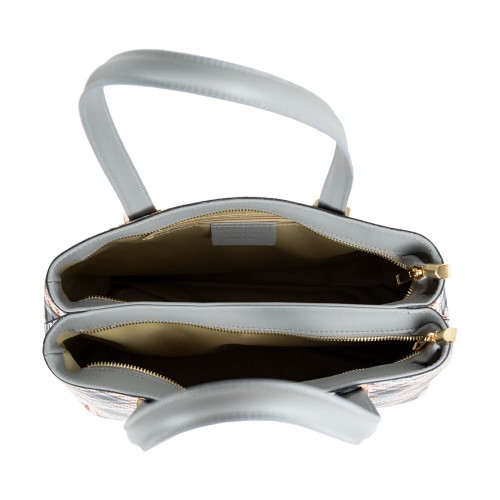 Geanta piele gri deschis GF2173 