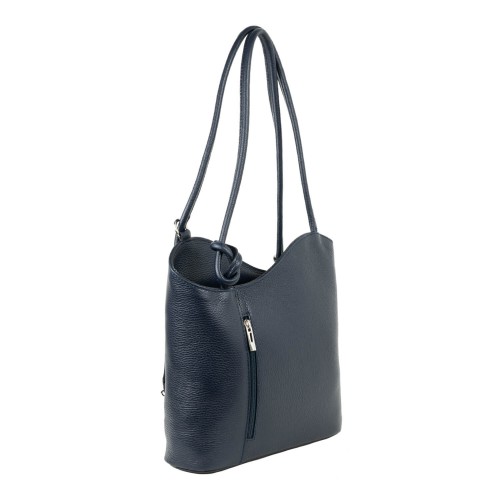 Geanta piele bleumarin GF2251