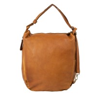 Geanta dama piele maro tip rucsac GF2308