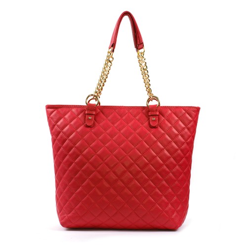 Geanta piele rosie Model GF232