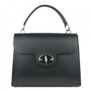 Geanta piele neagra GF233