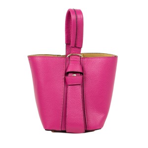 Gentuta dama piele roz inchis GF2358