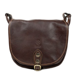 Gentuta piele maro inchis GF2364