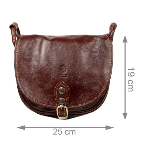 Gentuta piele maro roscat GF2366