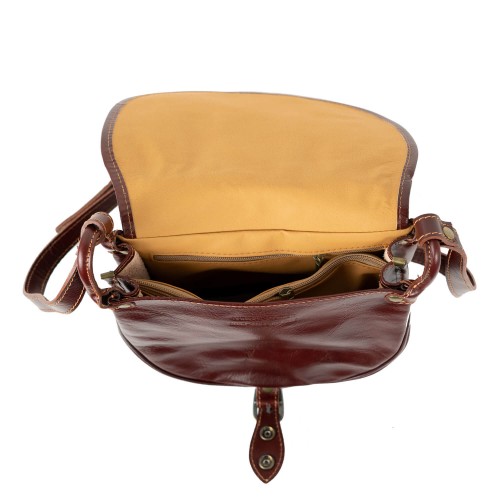 Gentuta piele maro roscat GF2366