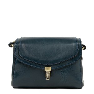 Gentuta dama piele bleumarin GF2385