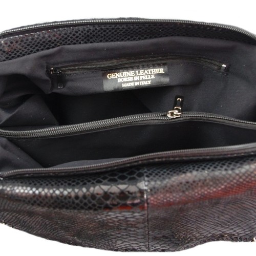 Geanta piele neagra GF250