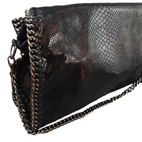 Geanta piele neagra GF250