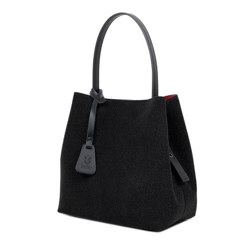 Geanta piele neagra GF2501