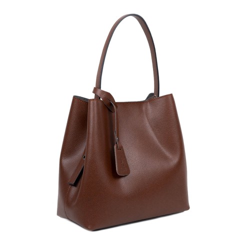 Geanta piele maro GF2513