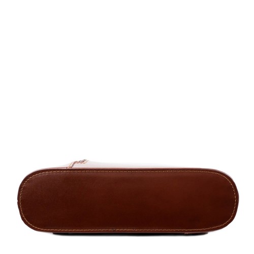 Geanta piele maro cognac GF253