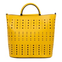 Geanta piele galbena GF2568