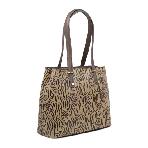 Geanta piele taupe GF2578