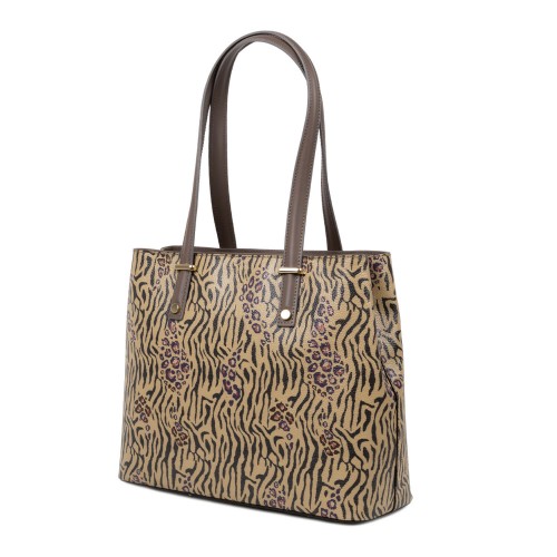 Geanta piele taupe GF2578
