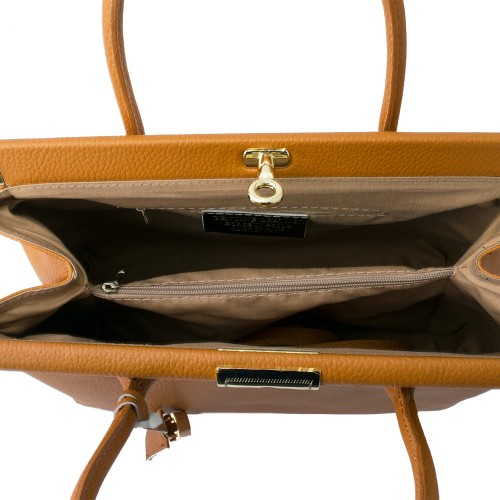 Geanta piele maro GF263
