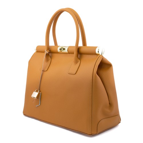 Geanta piele maro GF263