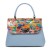 Geanta piele bleumarin prafuit /paisley GF2635