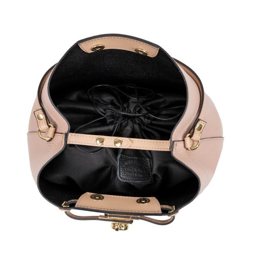 Geanta piele roz prafuit GF2780