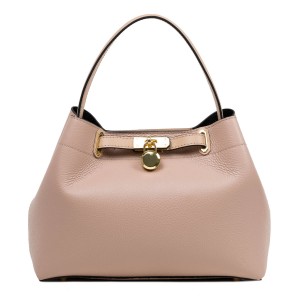 Geanta piele roz prafuit GF2780