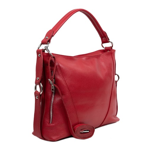Geanta piele rosie GF2891