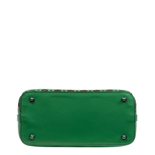 Geanta dama piele verde GF2964