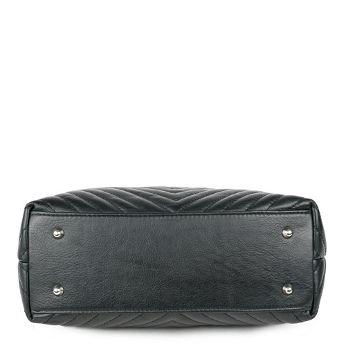 Geanta piele neagra GF314