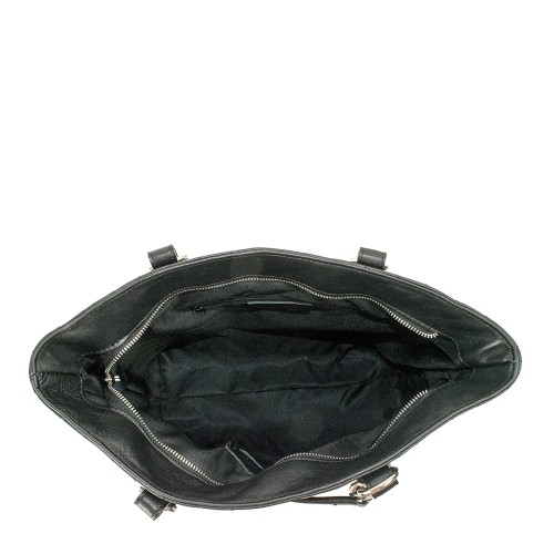 Geanta piele neagra GF314