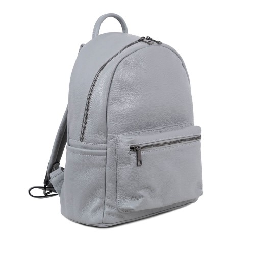Rucsac piele gri GF316