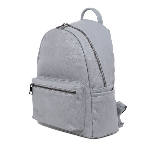 Rucsac piele gri GF316