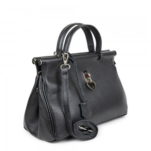 Geanta dama piele neagra GF3281