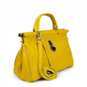 Geanta dama piele galbena GF3282
